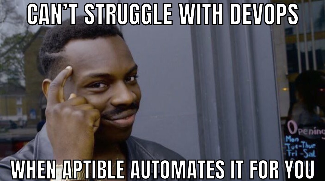 DevOps doesn't have to be that complicated. At least not when you have Aptible backing you up. 

Aptible brings Heroku-like automation to your own AWS. 

Easily deploy, configure, and scale your apps. It's the ideal solution for startups and growing businesses.