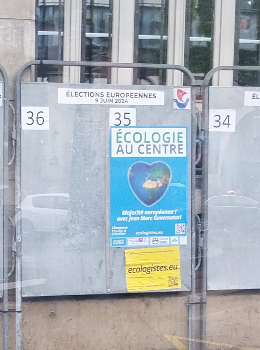 Incroyable il y a un parti écologie en France 😂