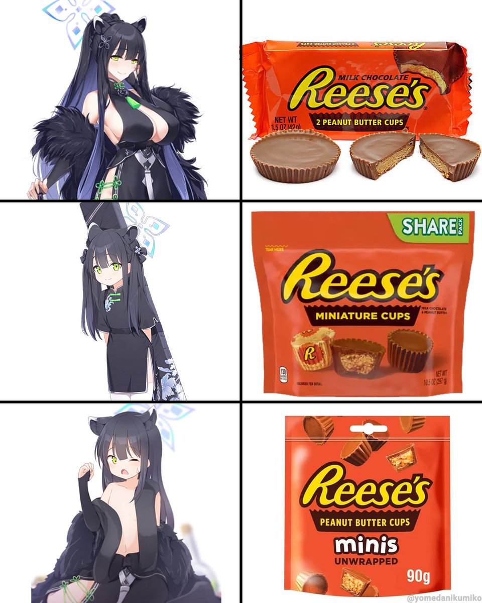 People need more clarification (it's all Reese's) #BlueArchive #ブルアカ