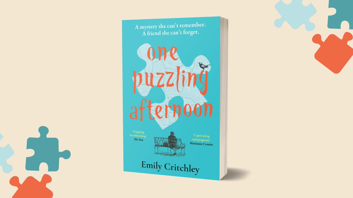 A mystery she can't remember. A friend she can't forget . . . #OnePuzzlingAfternoon by @EmilyMCritchley is out 6th June in paperback. Available to pre-order now. loom.ly/6qPl6MQ