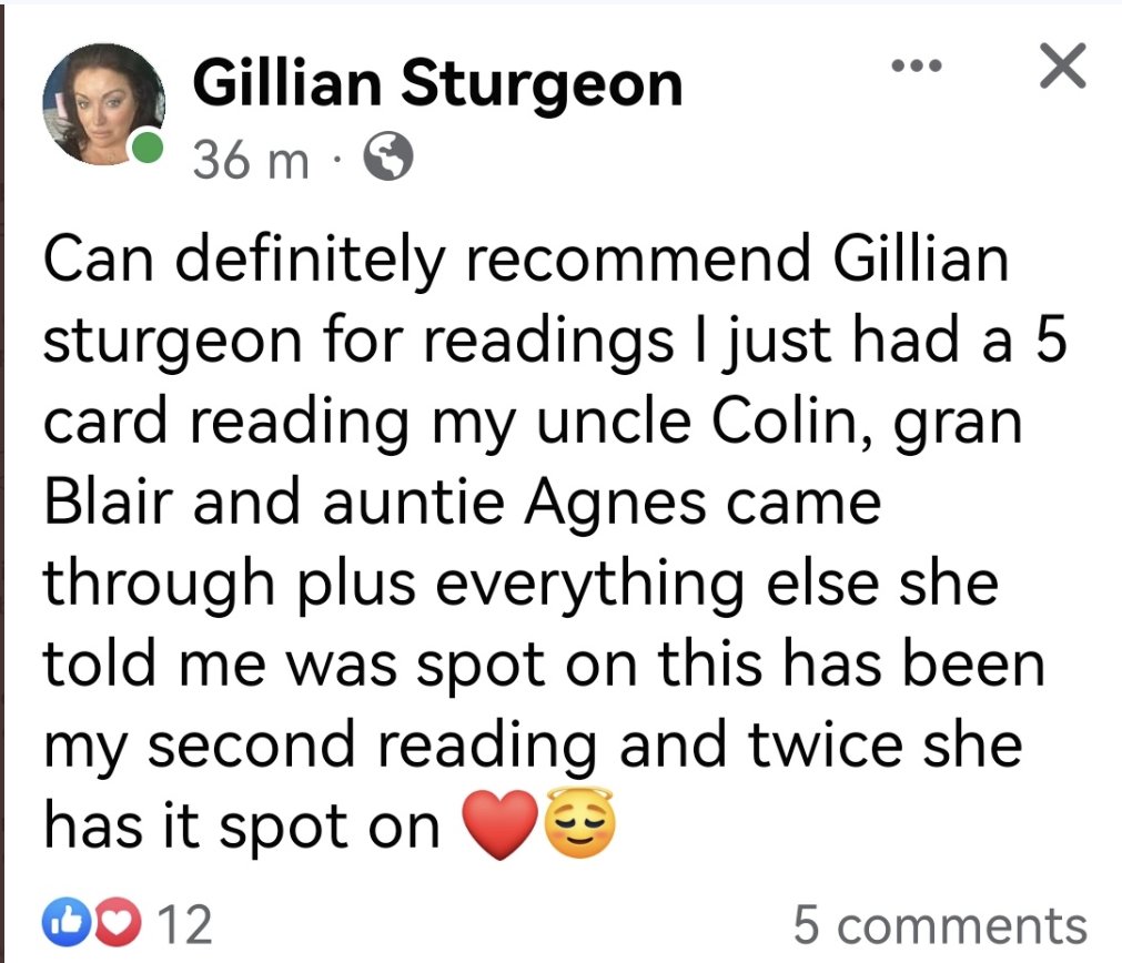 Poor Gillian forgot to switch accounts when giving herself a fake rave review! 😂😂😂😂😂