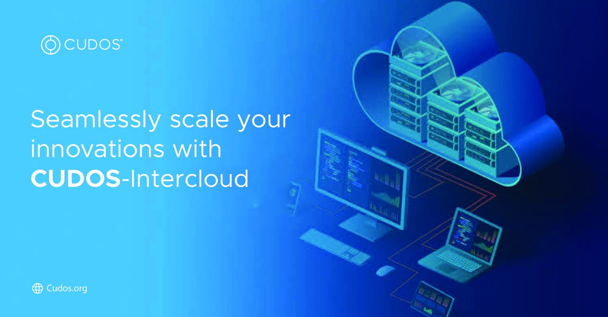 The @CUDOS_ Intercloud stands out in its ability to empower diverse applications, ranging from AI, Web3 infrastructure and businesses.

It redefines how cloud infrastructures are accessed, through innovative and environmentally conscious way.

CUDOS Intercloud allows builders to