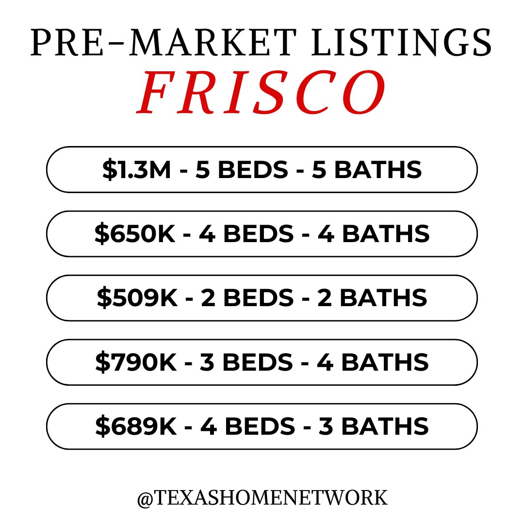 Pre-Market Listing

🔒Unlock Exclusive Pre-Market Listing!
🔑✨🌆⛰️ Swipe to discover what each city offers this week.

Let's find your dream home!🔑❤️

#TexasHomeNetwork #TexasHomes #TexasRealEstate #TexasProperty #TexasLiving #TexasRealty #TexasHomeBuyers #TexasHomeSellers