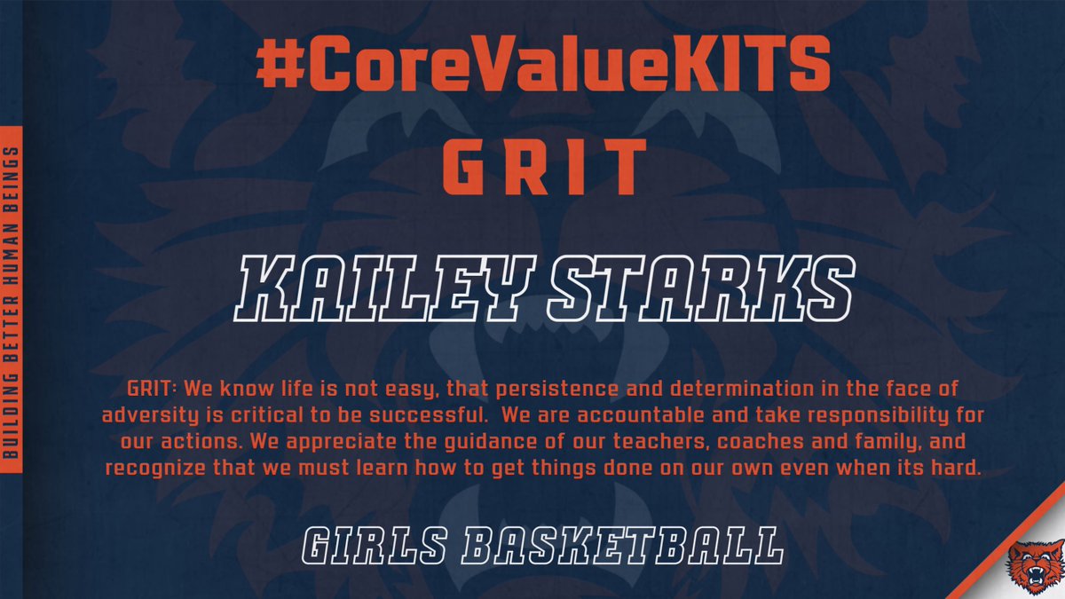 ETHSports's tweet image. ETHS Athletics is committed to Building Better Human Beings and we are proud to recognize our #CoreValueKITS each week!

Wednesday can feel overwhelming so let’s tap into our #GRIT like Kailey did in Basketball!