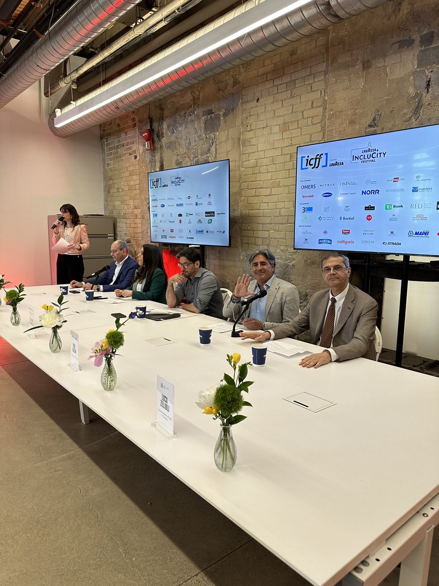 Romanbuilder's tweet image. Kicking off the 13th edition of @ICFFCanada at the historic Distillery District this afternoon! #ICFF2024