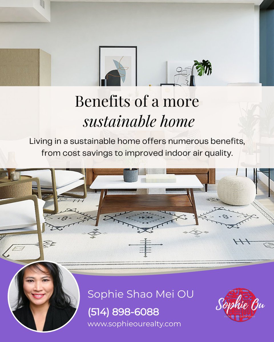 Discover the perks of a sustainable home! 🏡 ✅ Enjoy lower bills with energy and water efficiency. ✅ Save money with low operating costs. ✅ Make a positive impact with a reduced environmental footprint. ✅ Boost your home's value. ✅ Experience healthier, happier living.