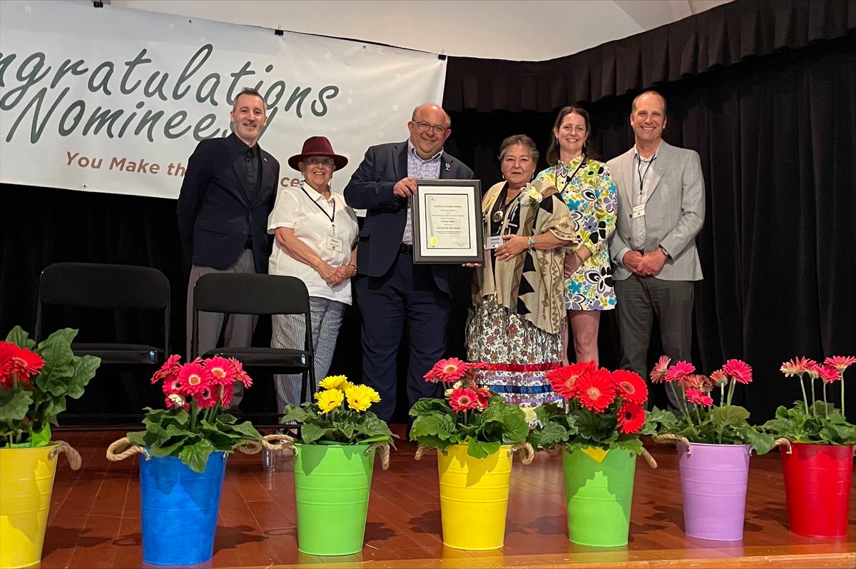 NEWS 🏆 Congratulations to Donna Dubie, named the 2024 Senior of the Year! ✨ Donna's extensive community impact, including Indigenous leadership, is truly inspiring. News release: bit.ly/3X1yjuN Read more: bit.ly/3V4fvbI