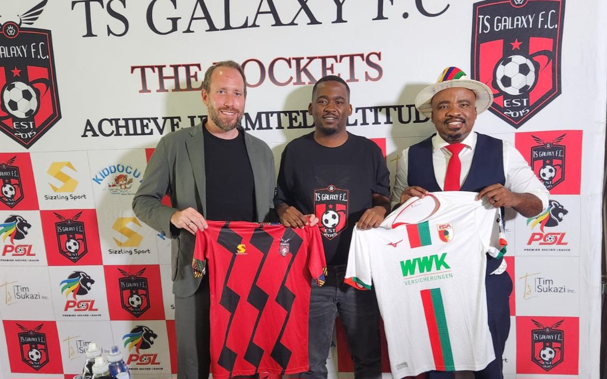 With <a href="/TSGALAXYFC/">TS Galaxy FC</a> Chairman and <a href="/FCAugsburg/">FC Augsburg</a> CEO, we thank <a href="/SABCSportHub/">SABC Sport Info Hub</a> for gracing this magnificent partnership this includes <a href="/Mtpatourism/">Mpumalanga Tourism</a>