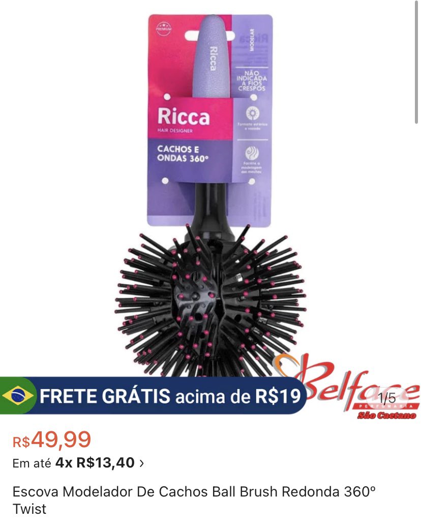 Compre aqui: s.shopee.com.br/7AHzlESk1q

#escova #cachos #shopee #acheinashopee
