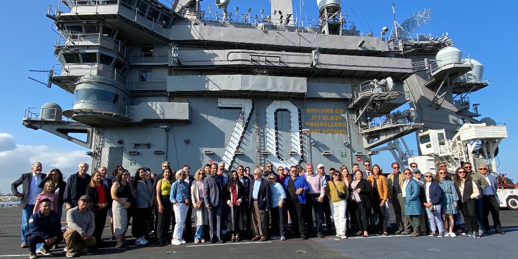 The Chamber was honored to celebrate #LAFleetWeek with @PortofLA and the @RedCross! Thank you to all who joined us at @AltaSeaOrg and those who participated in the weekend’s activities, which honor the brave men and women who serve our country.