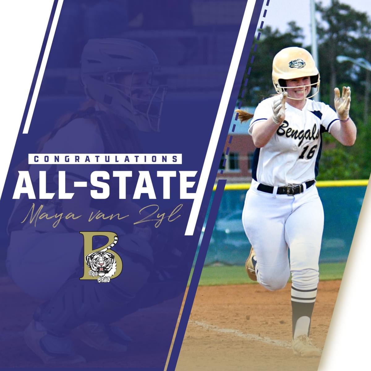 Congratulations to <a href="/smythe_josie/">Josie Smythe</a> and <a href="/Mayavanzyl1/">Maya van Zyl</a> for being selected to the 5A All-State Team!