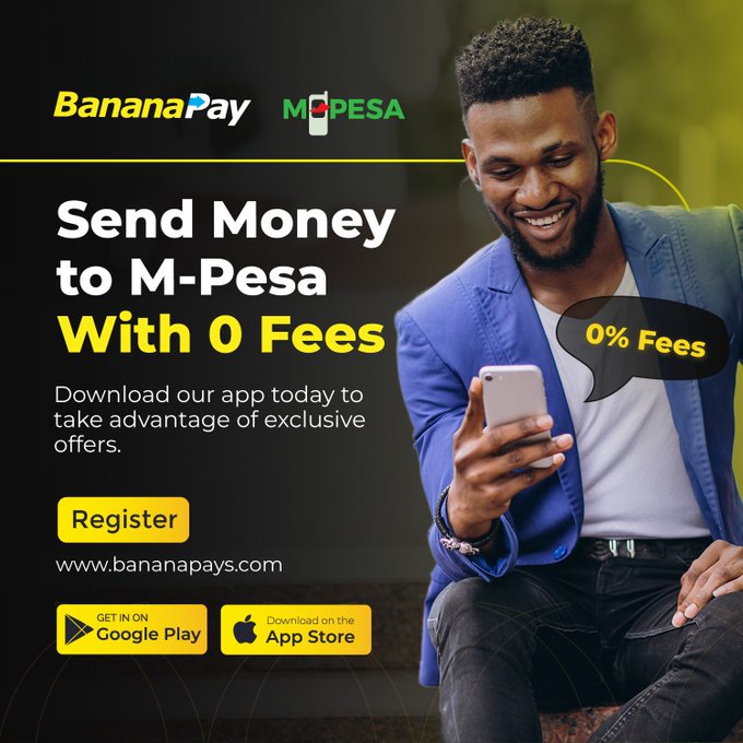 End month  is here.

#Sendmoney to Kenya using #bananapay

Todays Rate is 1 USD =128.8000 KES

Visit bananapays.com to start transacting

#Wednesdaythoughts #MoneyTransfer #AffordableMoneyTransfer #USD #KES
