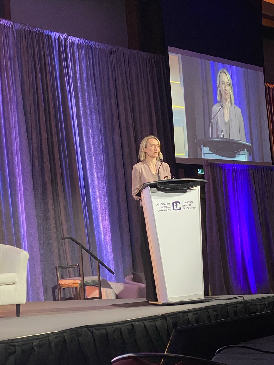 A warm welcome to incoming ⁦<a href="/CMA_Docs/">Canadian Medical Association</a>⁩ President ⁦<a href="/jossreimer/">Dr. Joss Reimer</a>⁩!