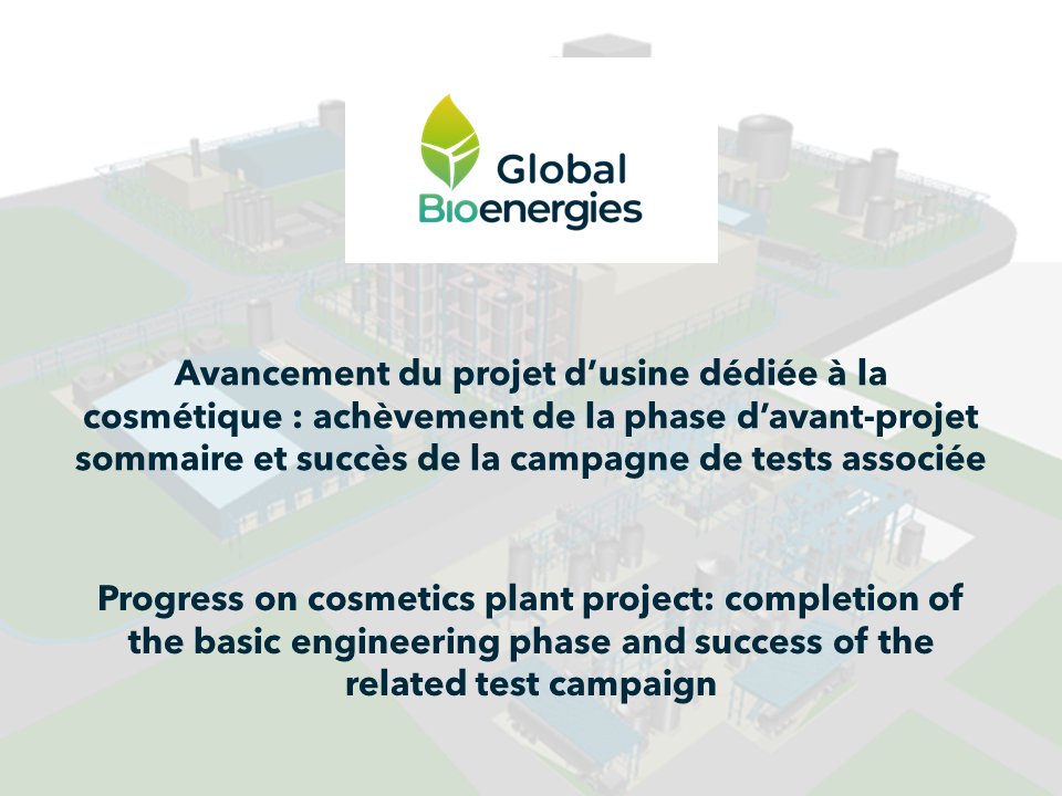 Global Bioenergies tweet media