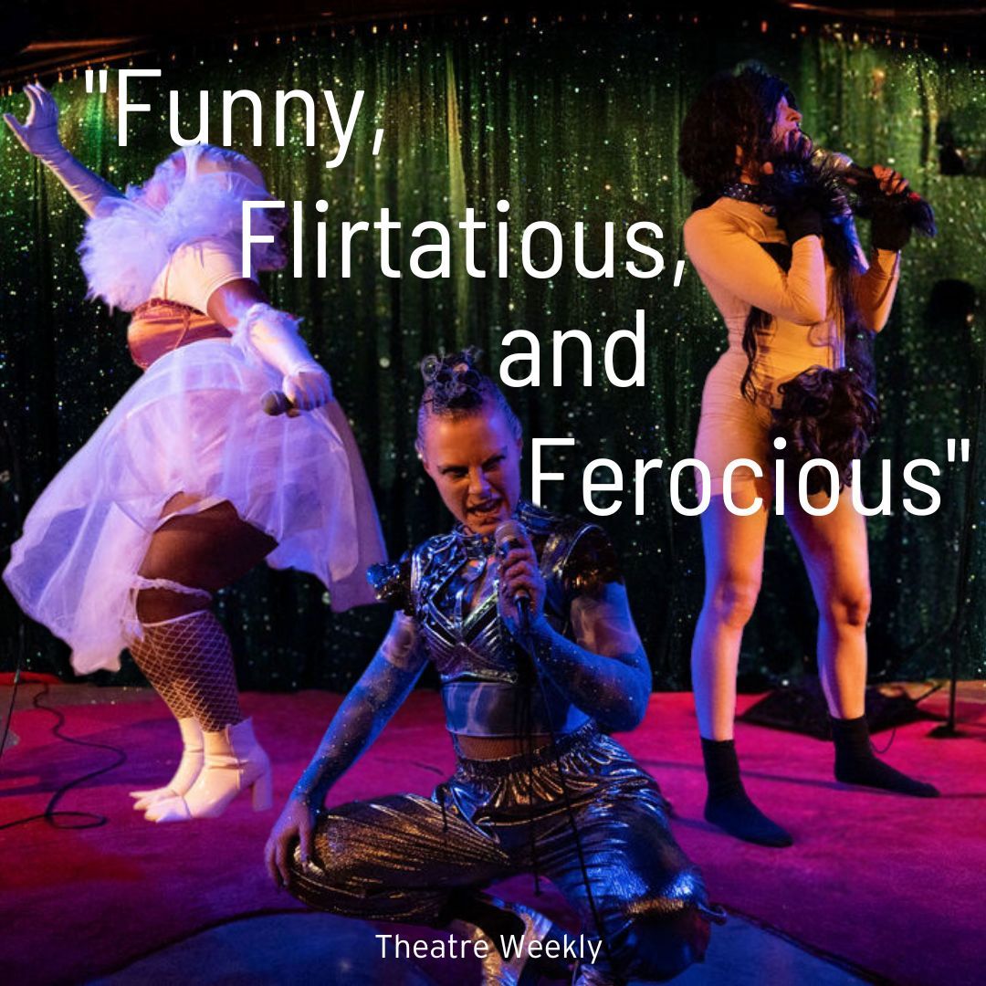 Fabulous Creatures reviews are in after a magical press night!🔮 

It's 'Funny, flirtatious and ferocious' says <a href="/theatre_weekly/">Theatre Weekly</a> and we couldn't put it better ourselves. This is not a show to miss!

→ Playing until 15 June
Tickets available at the link in our bio
