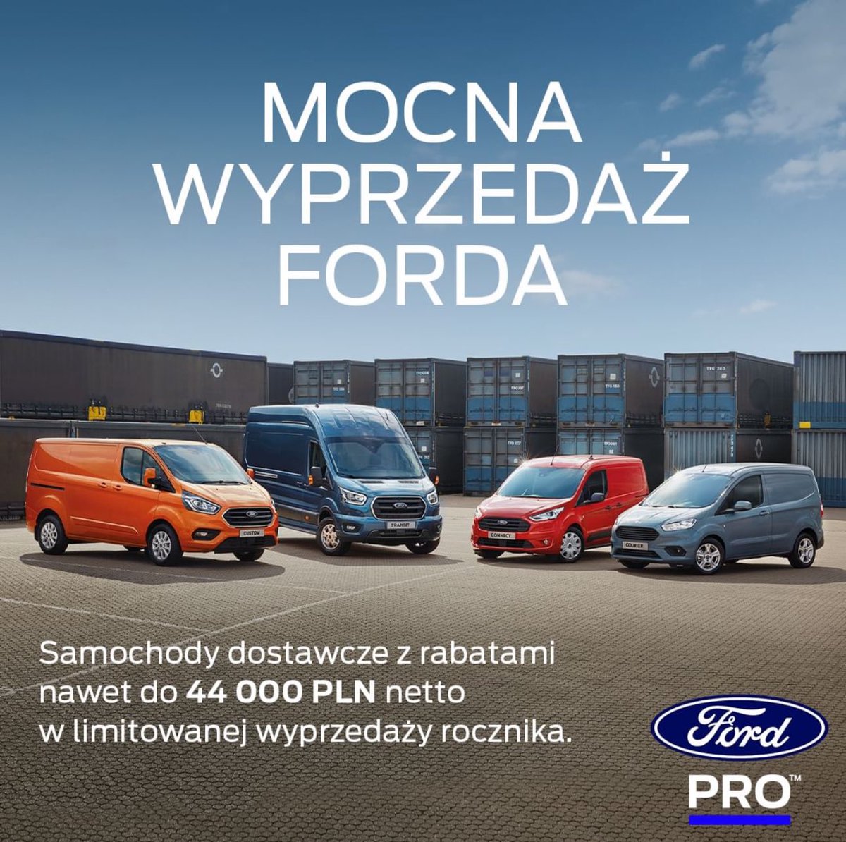 #FordProPolska | ▪️Mocna wyprzedaż Forda💪 Zamów teraz👇 ford.pl/samochody-dost…