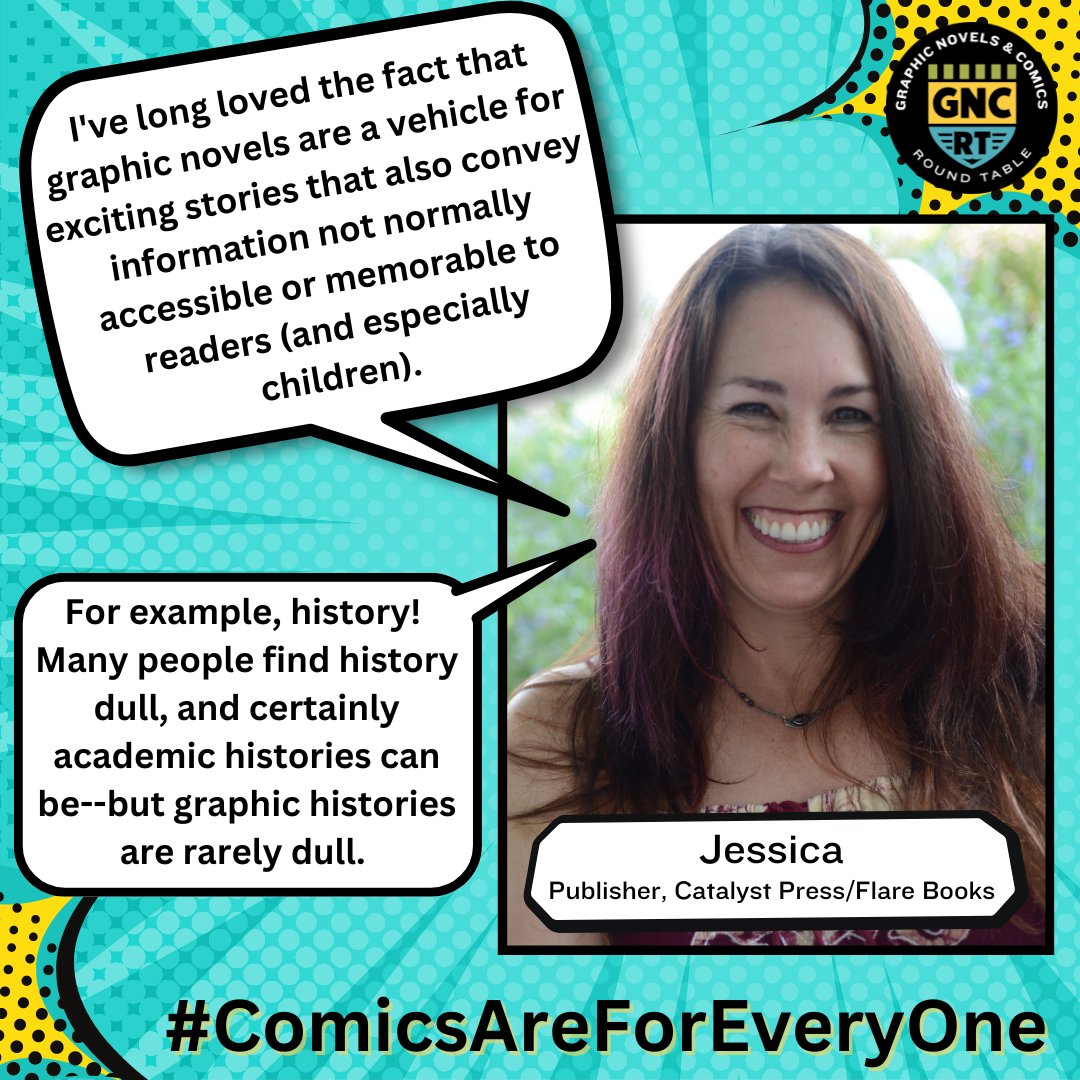 Comics are always exciting, no matter the topic! 
Wanna share why you love comics? Fill out our form: bit.ly/ComicsR4Everyo…
#ComicsAreForEveryOne