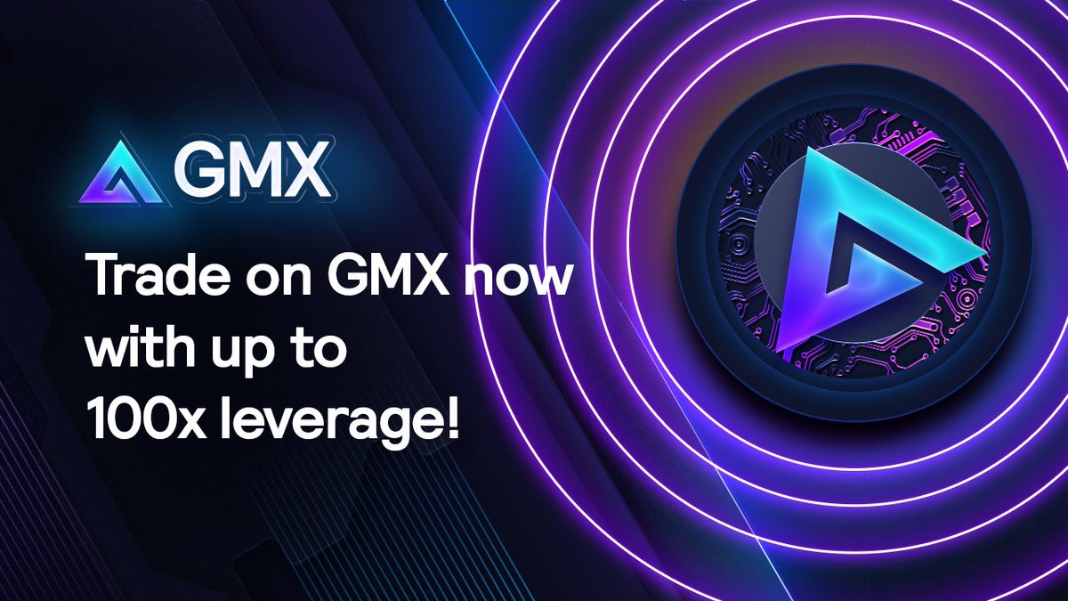 As of today, users can select up to 100x leverage on the BTC and ETH markets of GMX V2 on Arbitrum!

This feature has been added following recurrent community requests to allow higher leverage, and after a thorough risk evaluation.

Please manage your trades responsibly.