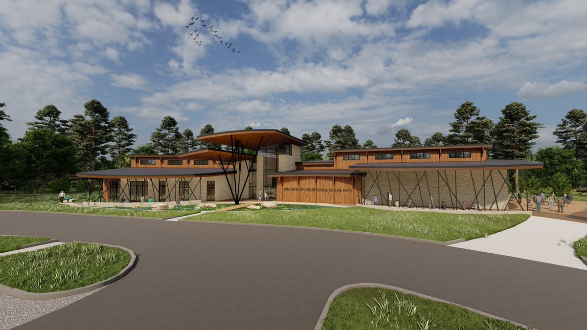 TimBrandonArch's tweet image. Future Project Spotlight 🚨: Walter B. Jacob’s Memorial Nature Center