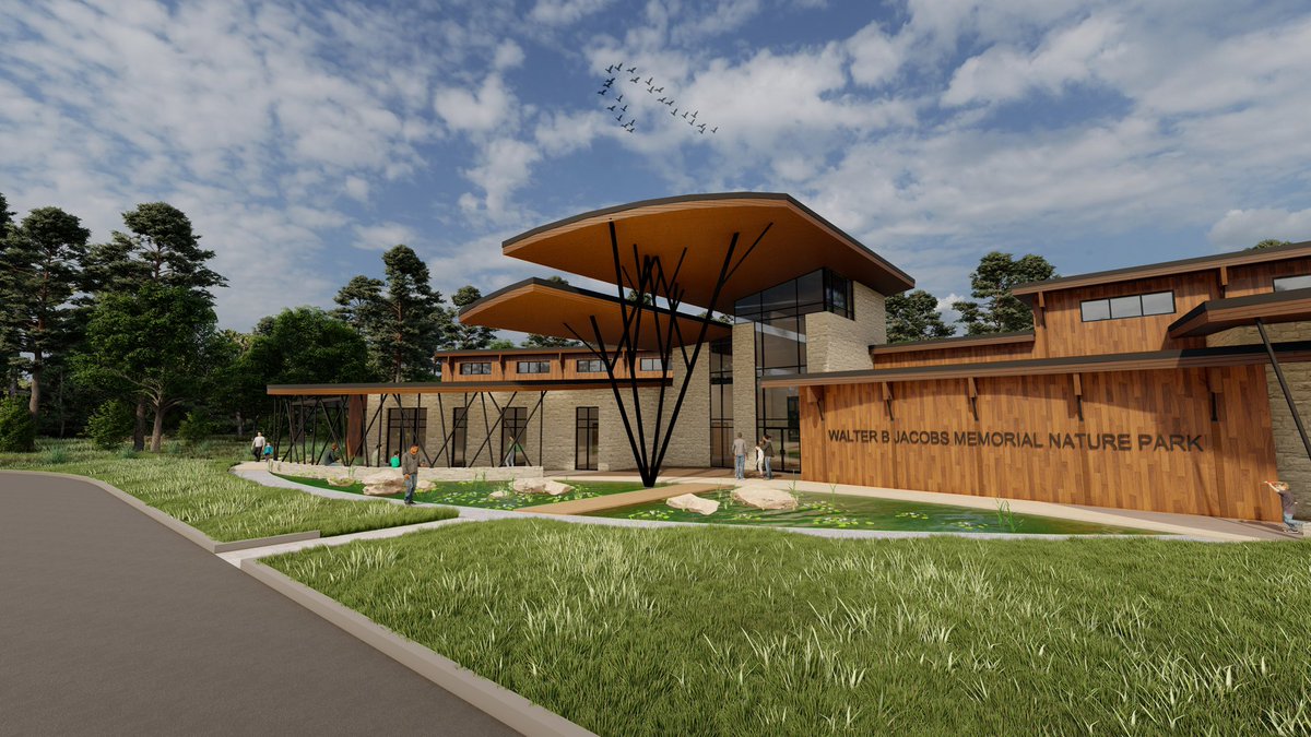 TimBrandonArch's tweet image. Future Project Spotlight 🚨: Walter B. Jacob’s Memorial Nature Center