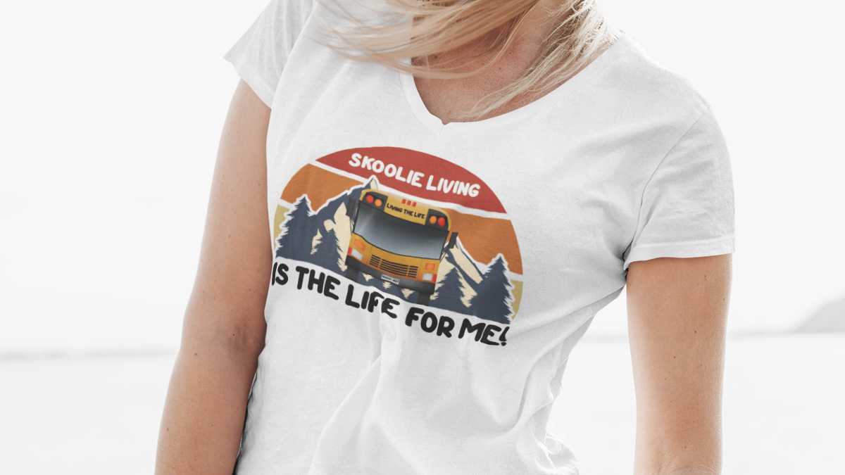 Skoolie Living Is the Life for Me - Check out this and other skoolie designs at The Wild Skoolie here. wildsk.com/atlij #skoolie #buslife #schoolbus #skoolielife #skoolieconversion