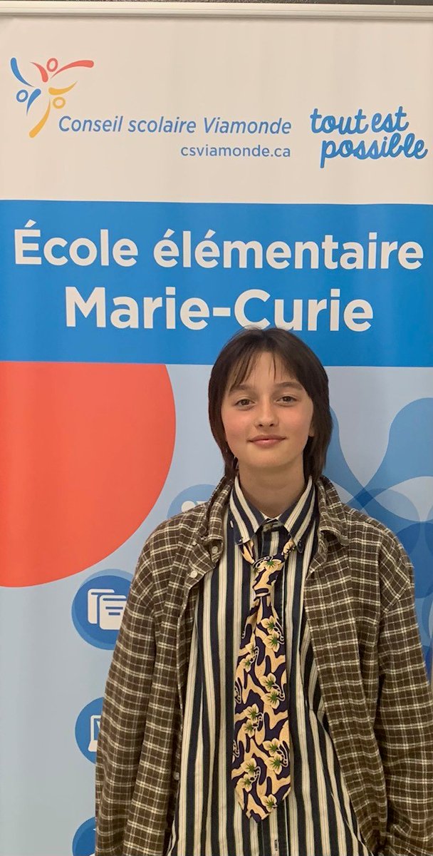 Félicitations à notre élève de 6ième qui a finit dans le premier tiers à la Finale de la Dictée PGL à Montréal !  Nous sommes très fiers d'elle !