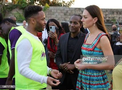 Let’s debunk the claims of racism made about this photograph, taken at Trench Town Football Field in Jamaica. The entire field is surrounded by fencing. Here is Raheem Sterling, Premier League footballer at the same field on the same day. Piss off with your fake outrage.