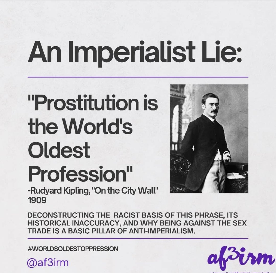 There's a reason why people say prostitution is the choice of the  choice-less. When people repeat tired tropes like “the oldest profession”  to justify prostitution, know that this term was coined by, image size:1170x1159