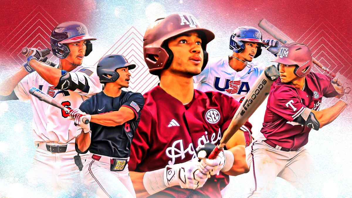 “He's about as complete of a player as you're going to get in college baseball.' Equipped with maturity beyond his years, Texas A&M outfielder Braden Montgomery could be a top five pick on Draft day: atmlb.com/3KlshO5