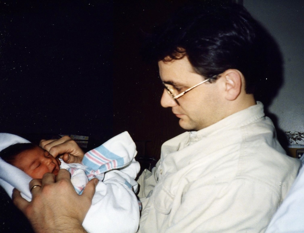 We tend not to teach our children how to speak in a way that is life-giving and life-affirming, right? What would happen if we flipped the script and affirmed our belonging, from the day we were born? PS Here I am with my son Sam, whose 34th birthday we celebrated yesterday.