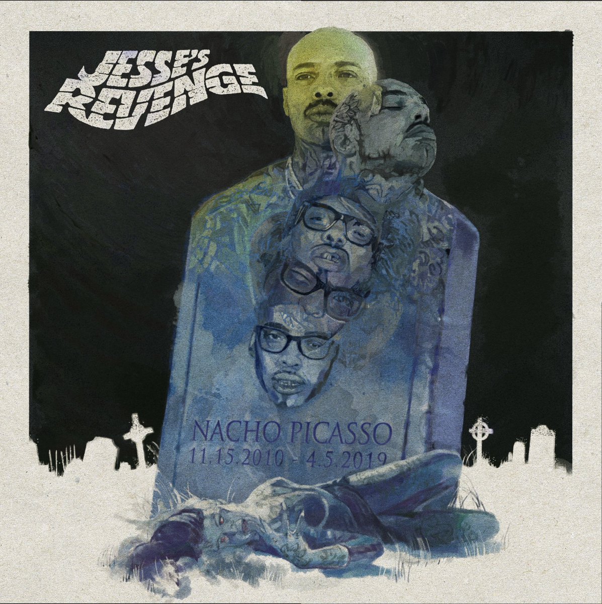 TELEVANGEL_'s tweet image. It’s been 5 years since @NachoPicasso stepped away. Now he gets his revenge. 

July 12th on @OldSoulMusicCo 

Single coming soon!

Art by John Turner Jr. 

Mastered by @LastEpochProd