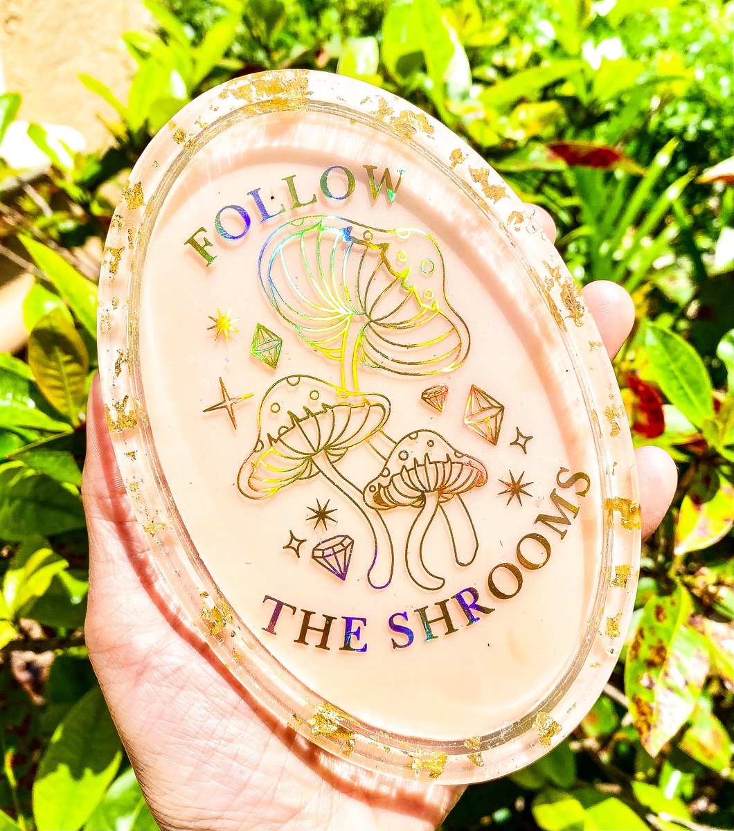 ✨✨' Follow the Shrooms ' Jewelry Tray✨✨