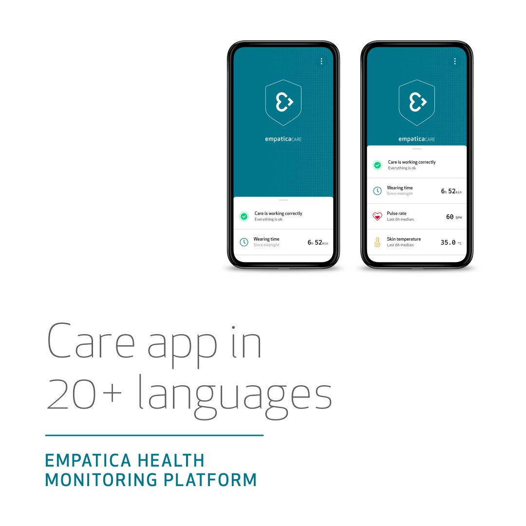 Are you looking for a platform that could help you increase the diversity of your trial? 📱EmbracePlus’ companion app, the Care app, is available in 20+ languages. 🌎This allows you to run large-scale trials in different countries, ensuring that your participants will