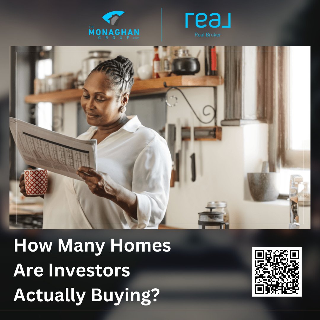 Worried about big investors? They bought only 2% of homes at their peak. Most buyers are regular people.

READ FULL ARTICLE: bit.ly/HowManyHomesAr…

#TheMonaghanGroup #arizonahomes #arizonarealestate #RealBroker #realestatenews #realestateagent