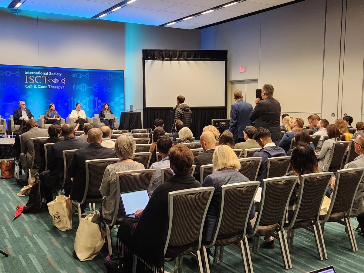 #ISCT2024 kicked off with a series of highly anticipated roundtable - Standing room only and a line of questions for the Revolutionizing Patient Access session!