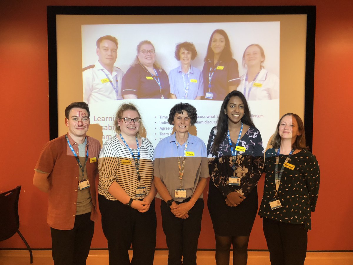 Spent away day afternoon with this great team! @Ben_LD_Nurse @HannahElsdon @ReenyM_26 & Martine … share lunch -time reflect on past  year and discuss future plans #WhatCaWeDoMostImpactful
#LearningDisabilities Team @NHSBartsHealth @ratansiz @CAlexanderNHS @trissnrnurse