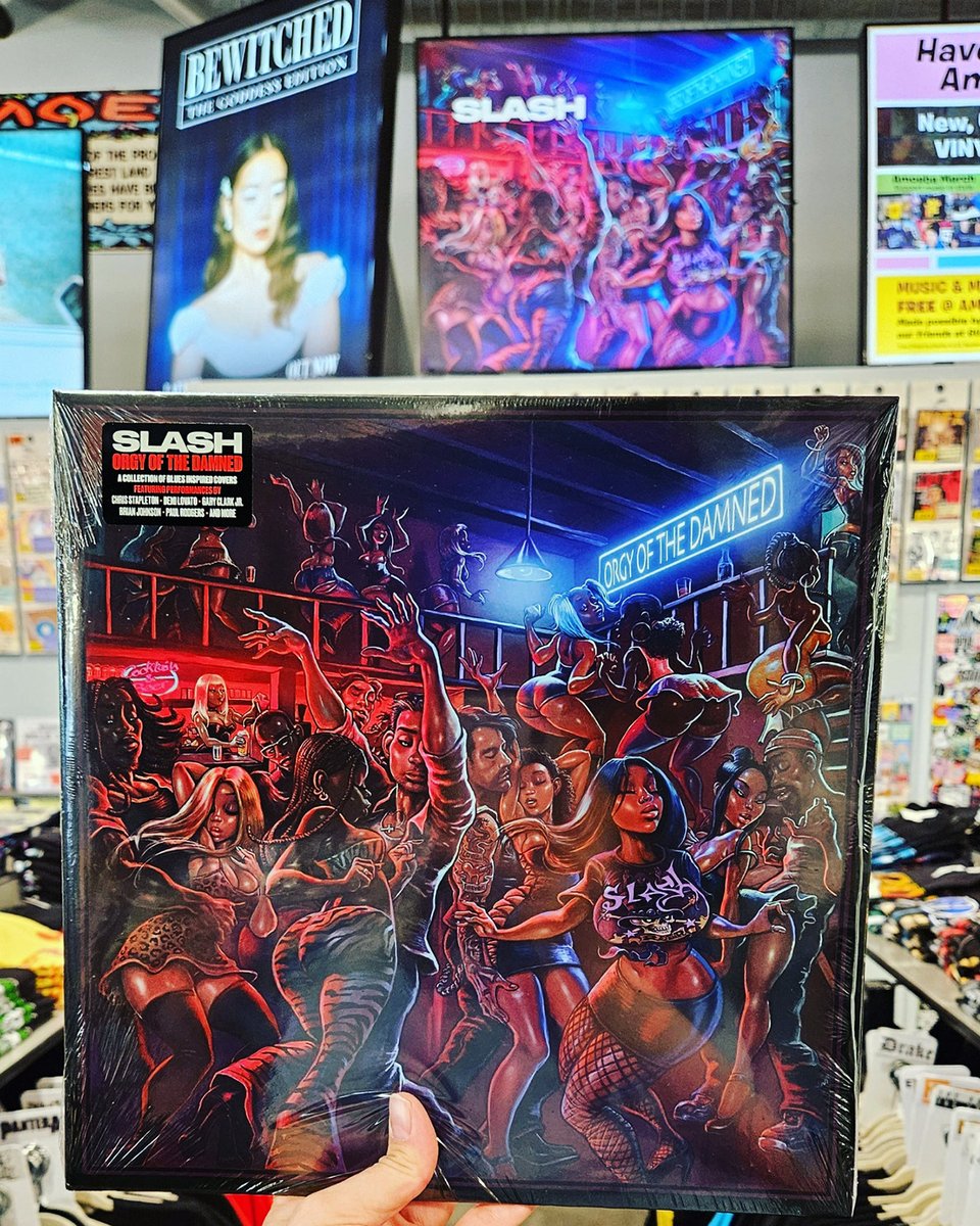 .<a href="/Slash/">Slash</a> is doing a SOLD OUT acoustic performance at Amoeba Hollywood today at 5pm! He'll be joined by Tash Neal &amp; Teddy "Zigzag" Andreadis.

Ticket holders, please line up on Argyle. You'll receive your copy of "Orgy of the Damned" in line.

Reminder: no signing after the show.