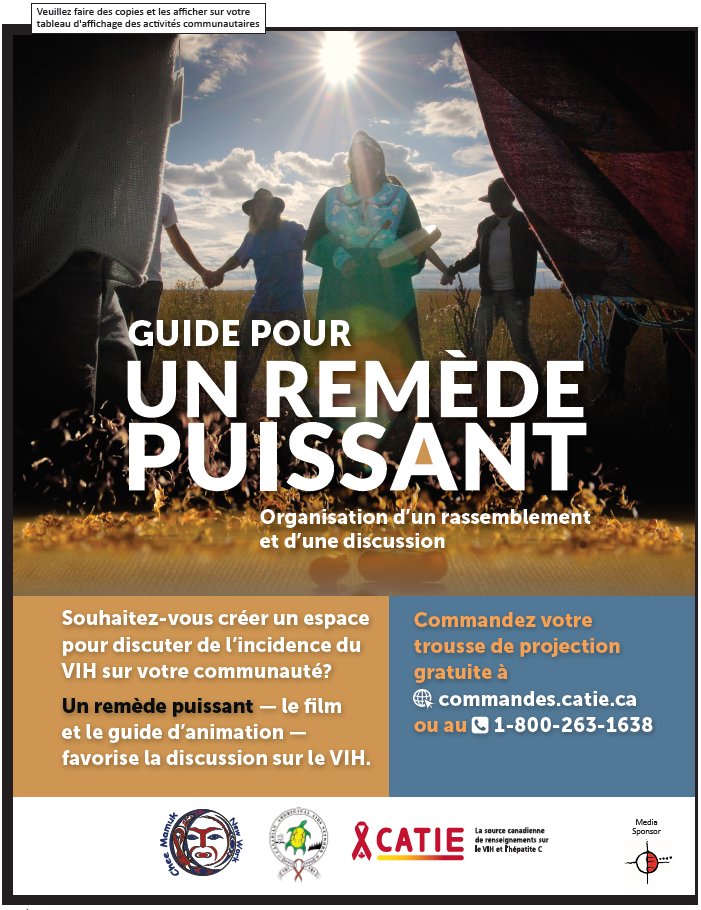 'Un Remède Puissant' - Regardez la vidéo en ligne ou commandez une trousse de DVD gratuite pour organiser votre propre séance de visionnement. catie.ca/fr/unremedepui…