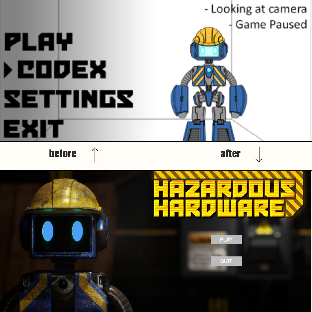 HHTFSGame's tweet photo. There is no better feeling than seeing our concepts come to life in engine!
#HazardousHardwareGame #unrealengine5 #studentgamedevs https://t.co/EzC5CR6B0n