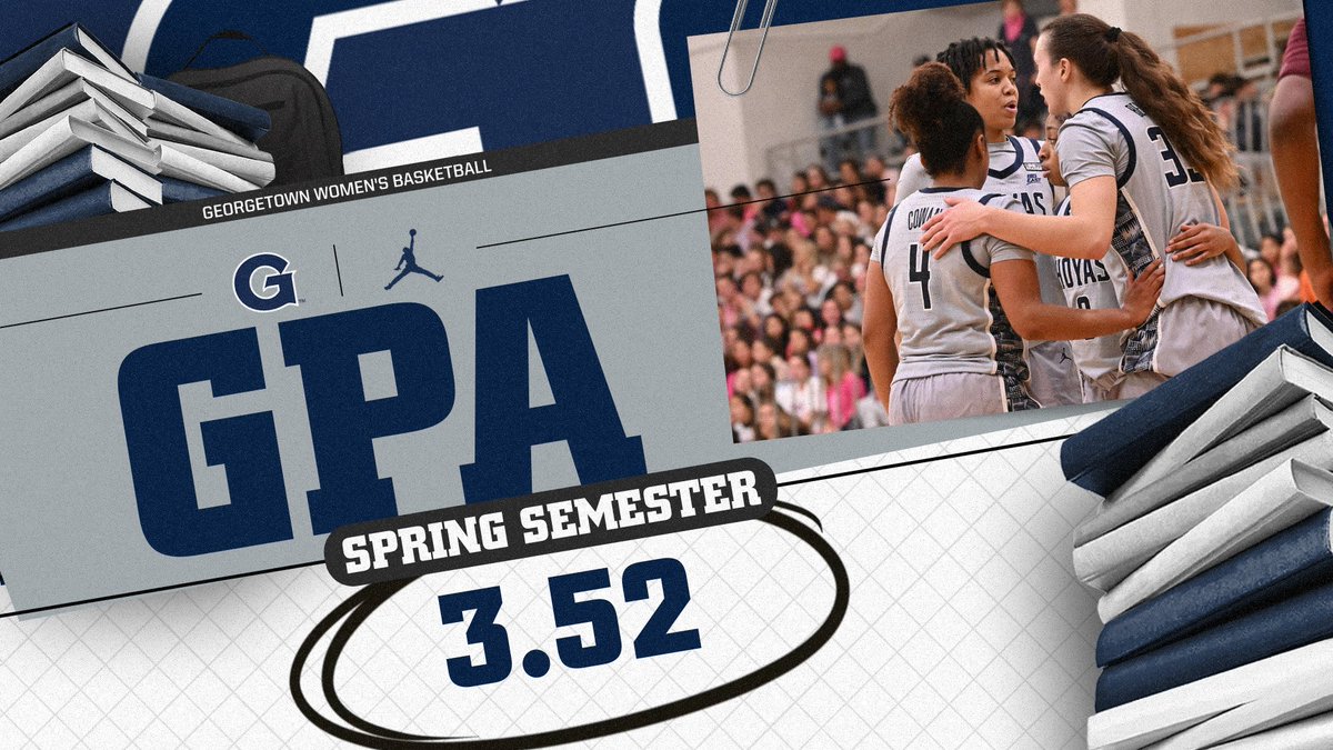 Getting it done on the court and in the classroom! Congrats on an outstanding spring semester! #HoyaSaxa #EarnedNeverGiven #HoyaFamily #ODO