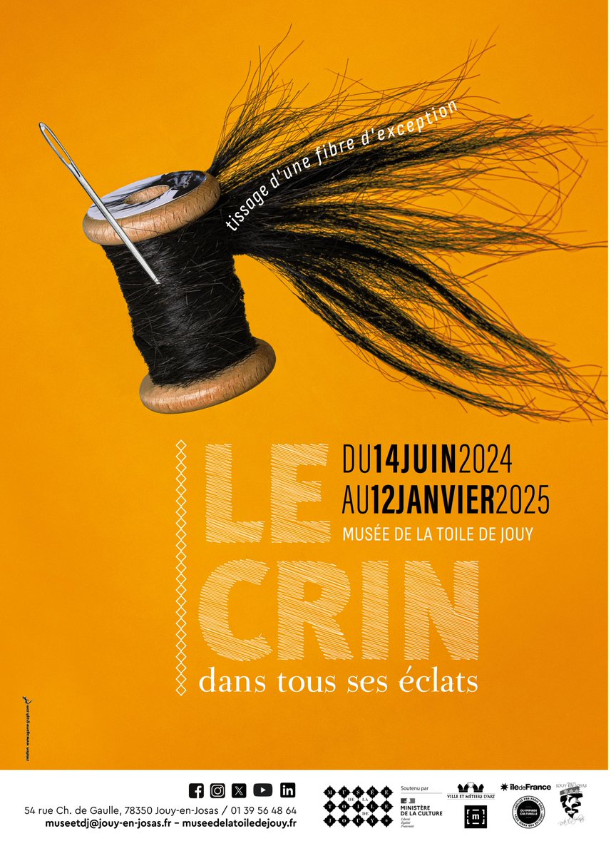 Une nouvelle exposition au Musée de la Toile de Jouy, à Jouy-en-Josas à partir du 14 juin. A découvrir absolument.😍
#museedelatoiledejouy #equitation #cheval
