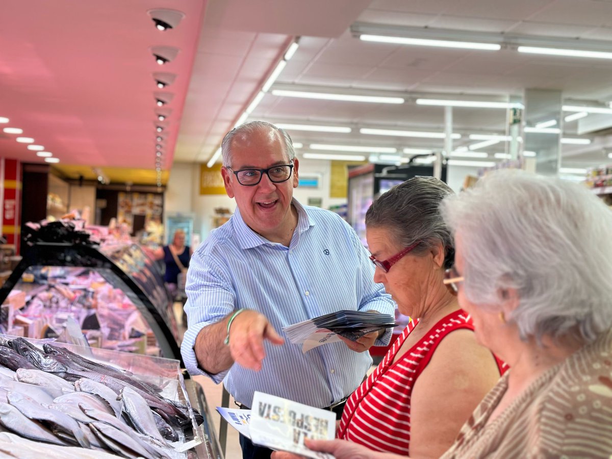 🗳️ El #9J votar al <a href="/ppopular/">Partido Popular</a> es apostar por el futuro y los intereses de todos los vecinos de la provincia de #Jaén.

📍Paseo electoral por #Arjona

#TuVotoEsLaRespuesta🇪🇺 🇪🇸
#VotaPP