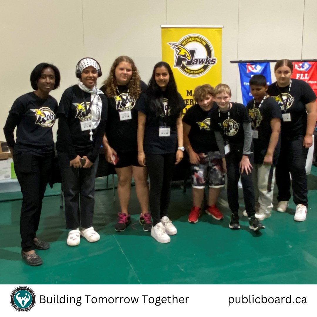 gecdsbpro's tweet photo. Today, at the GECDSB Robotics Showcase at St. Clair College, our robotics teams and community partners showcased their cutting-edge innovations and shared passion for the growing sector of robotics. https://t.co/Paio5oxy33