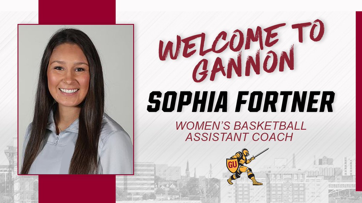 Gannon Fam, give a big, warm GU welcome to our newest Assistant Coach, Sophia Fortner 👏