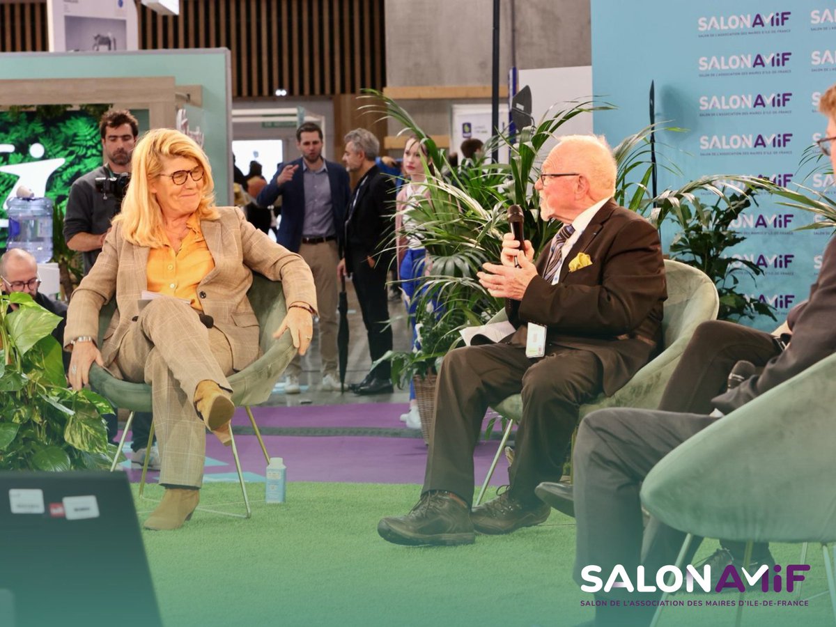 salon_amif's tweet photo. Salon de l'@AMIF_asso  2024 : Clap de fin !
Nous tenons à remercier nos exposants, intervenants, visiteurs et partenaires pour ces deux journées exceptionnelles du Salon de l'Association des Maires d'Ile-de-France. https://t.co/r2vM2nZtbB