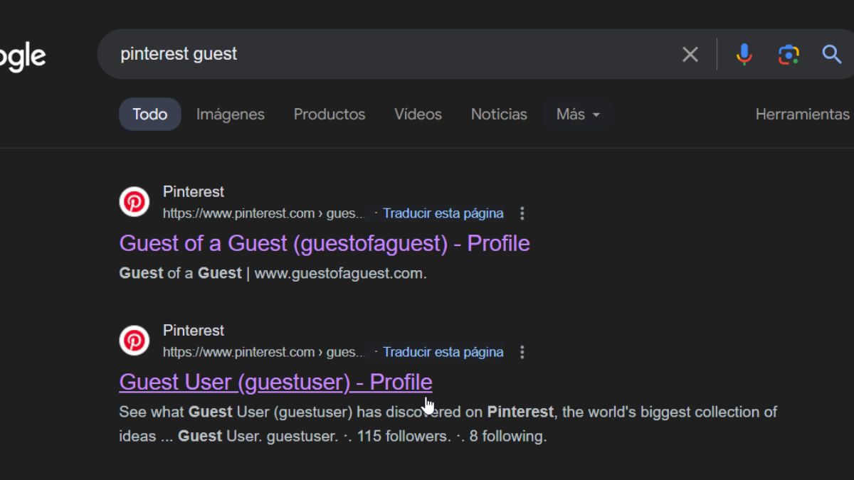 albarroseo's tweet photo. ¿Quieres buscar algo en Pinterest sin alterar tu feed?

Busca "Pinterest Guest" en Google para acceder a un perfil de invitado y realiza tus búsquedas sin crear perfiles nuevos. 

Así de simple! https://t.co/WxZBO3oca1