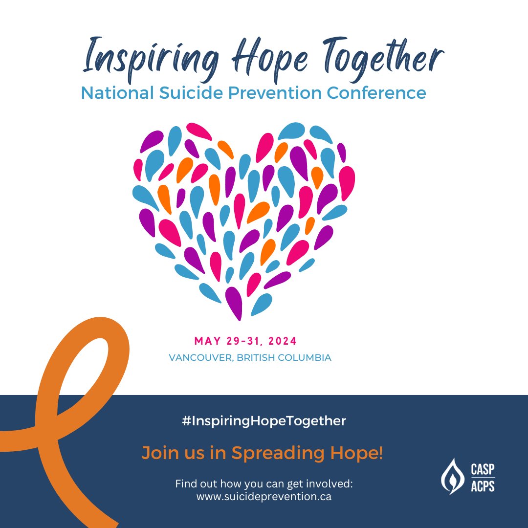 Join the #InspiringHopeTogether challenge! Post a message of hope or a photo that represents hope to you and tag us! Help support this crucial cause: bit.ly/4dU5qGX #SuicidePrevention