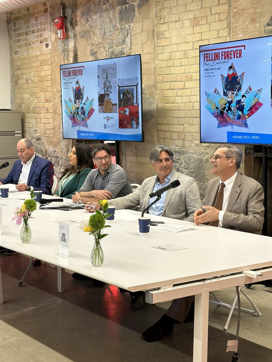 Romanbuilder's tweet image. Looking forward to the Fellini Forever Exhibit at this year’s @icffcanada Festival. Opening June 26 and running until July 21, 2024. #ICFF2024