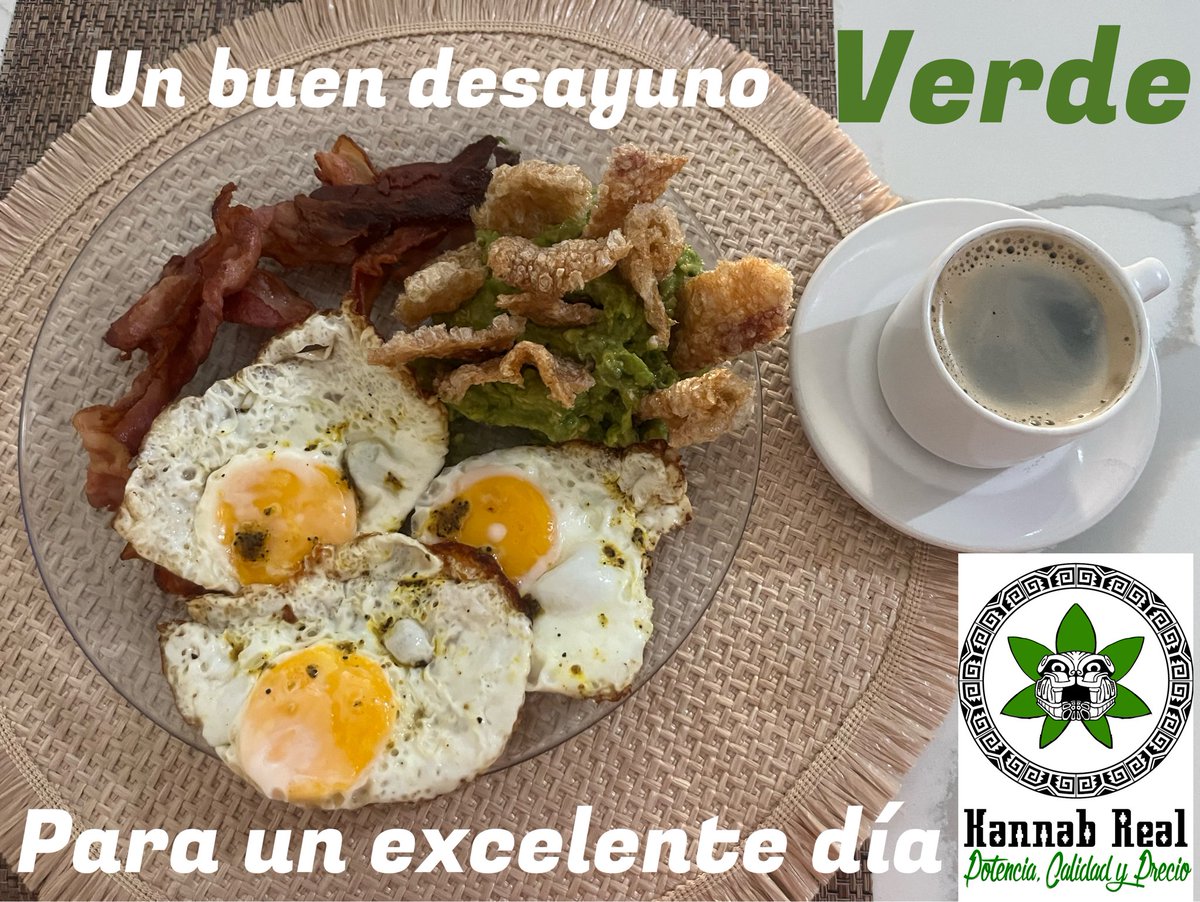 KannabReal's tweet photo. Comencemos muy bien el día!… #KannabRealMedicinal #PotenciaCalidadyPrecio #consultoriocannabico #cannabislifestyle #CannabisLegalYa #saludybienestar #cannabislife #hierberitocilindrero #charlasverdes #420mexico #w33d #vikingoacapulqueño #desayunoverde #weedbreakfast #desayuno https://t.co/nwPas1PNVe