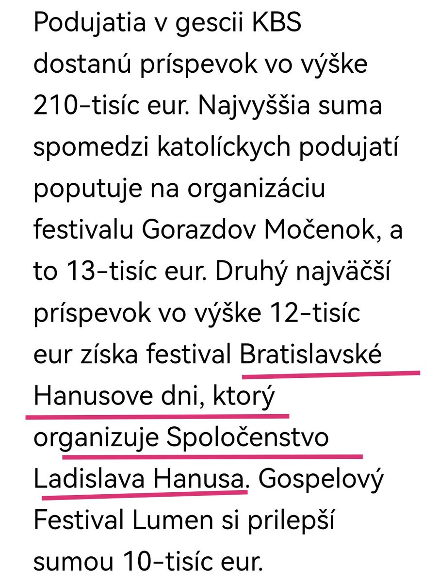 zemantomas's tweet photo. Zo št. rozpočtu bude podporené podujatie s Daniškom, ktoré organizuje kamoš Šúst, ktorý má problém vysporiadať sa s ľudáckym režimom, spolupracoval so SK Christiana/Ordo Iuris, ktoré vedie velebič Tisa Michalka. Na Hanusových dňoch rečnili napr. Orbánove celebrity Dreher a Novak https://t.co/Raet0K3q83